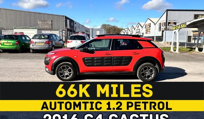 
								AUTOMATIC_1.2 Petrol_2016 Citroën C4 Cactus_66k Mile_10m MOT_B’tooth_x2 Keys full									