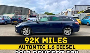 
									AUTOMATIC_1.6 Diesel_2012 Peugeot 508_£20 Tax_12m MOT_92k Miles_Sat-Nav-Bluetooth_Sun-Roof_x2 Keys_3 month Warranty £50 full								