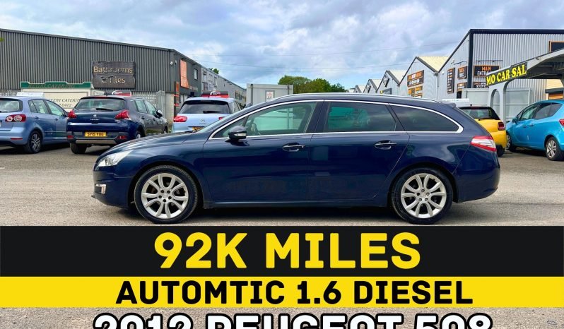 
								AUTOMATIC_1.6 Diesel_2012 Peugeot 508_£20 Tax_12m MOT_92k Miles_Sat-Nav-Bluetooth_Sun-Roof_x2 Keys_3 month Warranty £50 full									