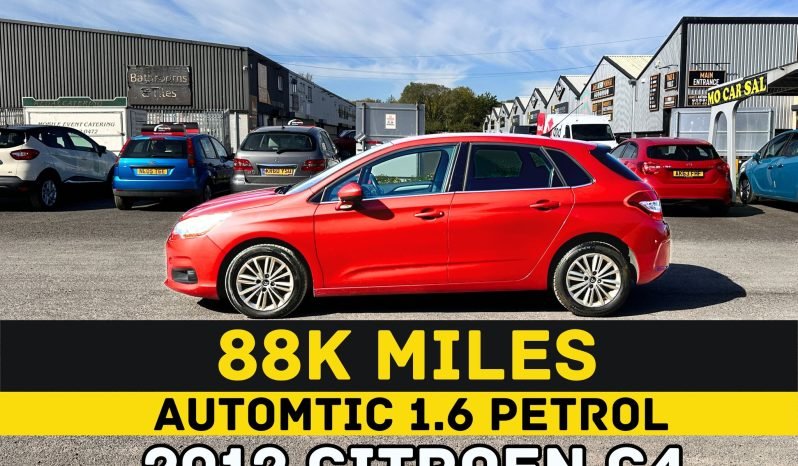 
								AUTOMATIC_1.6 Petrol_2012 Citroen C4_12m MOT_88k Mile_Fully Srvcd_Bluetooth_Parking Sensors_x1 Key_3 month Warranty £50 full									