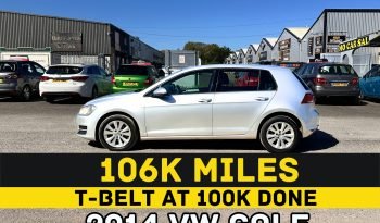 
									AUTOMATIC_1.6 Diesel_2014 VW Golf_£20 Tax_6m MOT_106k Miles_T-Belt DONE_Srvc Hstry_B’tooth_P-Snsrs_x2 Keys_3 months Warranty full								
