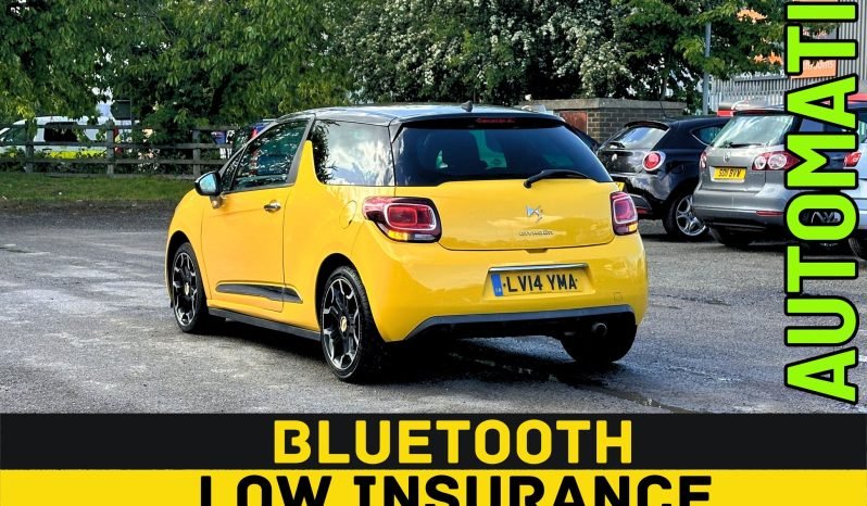 
								AUTOMATIC_1.6 Petrol_2014 Citreon DS-3_09m MOT_85k Miles_B’tooth_3m Warranty_ full									