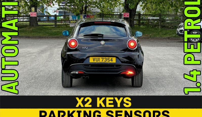
								AUTOMATIC_1.4 Petrol_2015 Alfa Romeo Mito_12m MOT_116k Miles_Bluetooth_Parking Sensors_x2 Keys_3 months Warranty full									