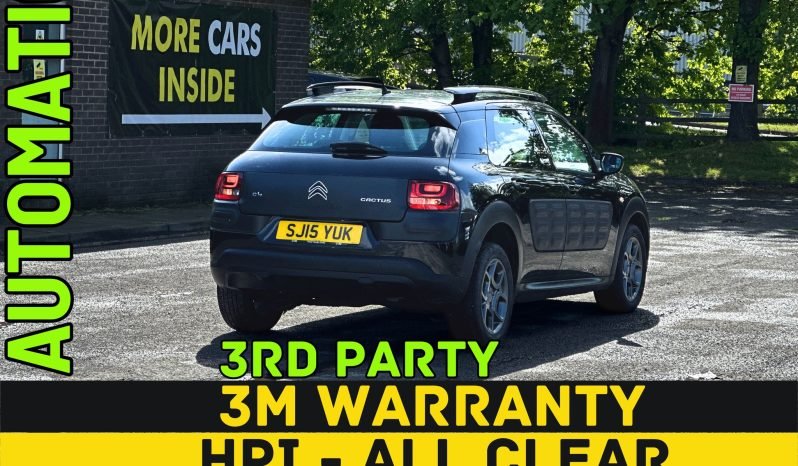 
								AUTOMATIC_1.6 Diesel_2015 Citroen C4 Cactus_£20 Tax_80k Miles_6m MOT_Srvc Hstry_3 months Warranty full									