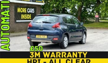 
									AUTOMATIC_1.6 Diesel_2015 Peugeot 3008_£20 Tax_82k Miles_10m MOT_Bluetooth_Parking Snsrs full								