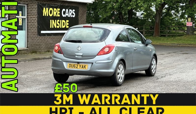 
								AUTOMATIC_1.4 Petrol_2012 Vauxhall Corsa_76k Miles_06m MOT_Bluetooth_HD Rev Camera_Media Screen_3rd Party Warranty £50_ full									