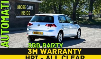 
									AUTOMATIC_1.6 Diesel_2014 VW Golf_£20 Tax_6m MOT_106k Miles_T-Belt DONE_Srvc Hstry_B’tooth_P-Snsrs_x2 Keys_3 months Warranty full								