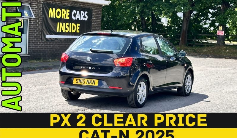 
								AUTOMATIC_1.6 Petrol_2010 Seat Ibiza_102k Miles_06m MOT_Srvc Hstry_Px 2 Clear Price_ full									