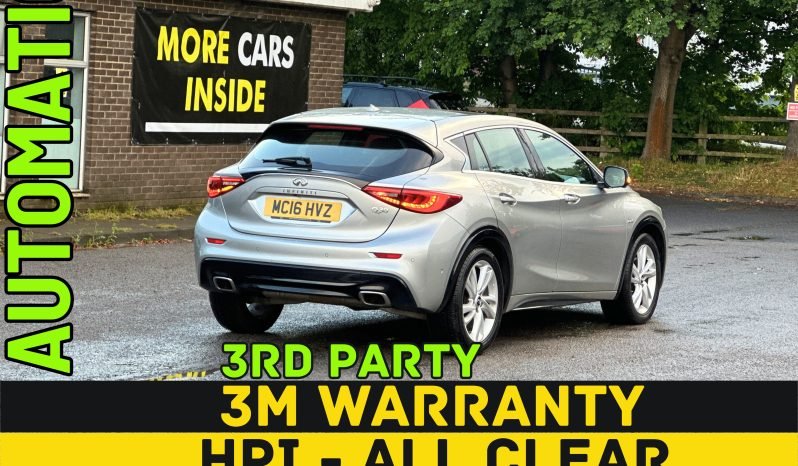 
								AUTOMATIC_2.1 Diesel 2016 Infiniti Q30 Premium_ULEZ_£35 Tax_06m MOT_102k Miles_Top Specs_FXD PRICE full									