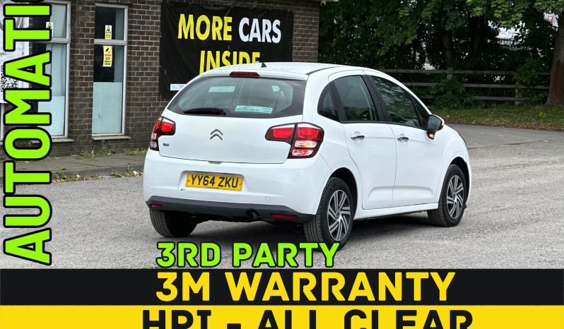 
								AUTOMATIC_1.4 Diesel_2015 Citroen C3_£20 Tax_12m MOT_70k Miles_3m warrnty_FXD PRICE full									