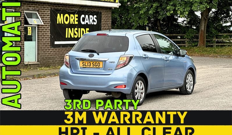 
								HYBRID_AUTOMATIC_1.5 Petrol_2013 Toyota Yaris_£20 Tax_6m MOT_98k Miles_Srvc Hstry_Rev Cam_x2 Keys full									