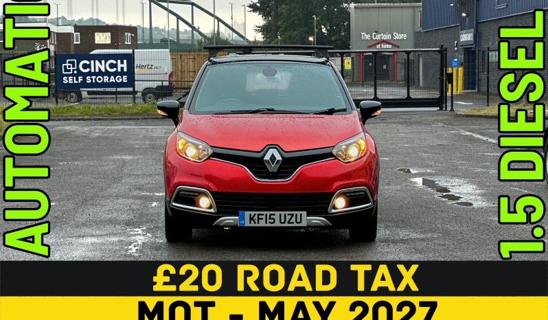 
								AUTOMATIC_1.5 Diesel ULEZ_2015 Renault Captur_£20 Road Tax_6m MOT_105k Mile_Premium Specs_FXD PRICE full									