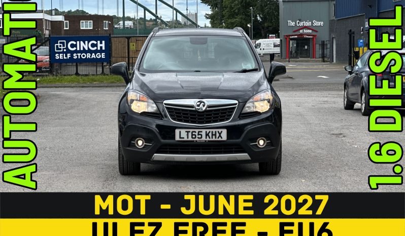 
								AUTOMATIC_1.6 Diesel ULEZ_2015 Vauxhall Mokka_92k Miles_12m MOT_Srvc Hstry_B’tooth_ full									