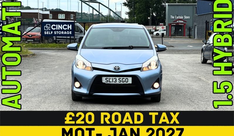 
								HYBRID_AUTOMATIC_1.5 Petrol_2013 Toyota Yaris_£20 Tax_6m MOT_98k Miles_Srvc Hstry_Rev Cam_x2 Keys full									