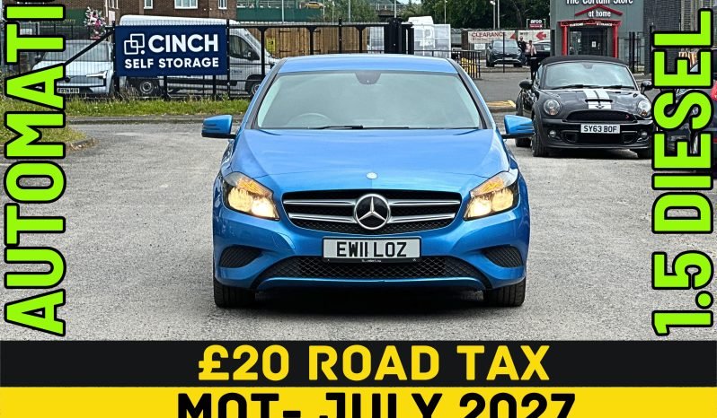
								AUTOMATIC_1.5 Diesel 2015 Mercedes Benz A180_£20 Tax_12m MOT_120k Miles_Sat_Nav_B’tooth_ full									