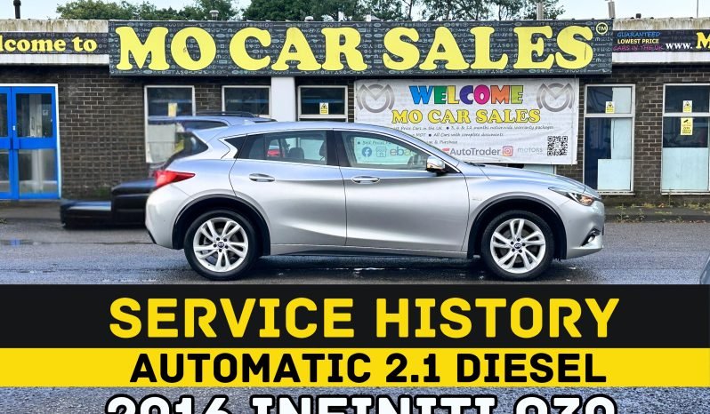 
								AUTOMATIC_2.1 Diesel 2016 Infiniti Q30 Premium_ULEZ_£35 Tax_06m MOT_102k Miles_Top Specs_FXD PRICE full									