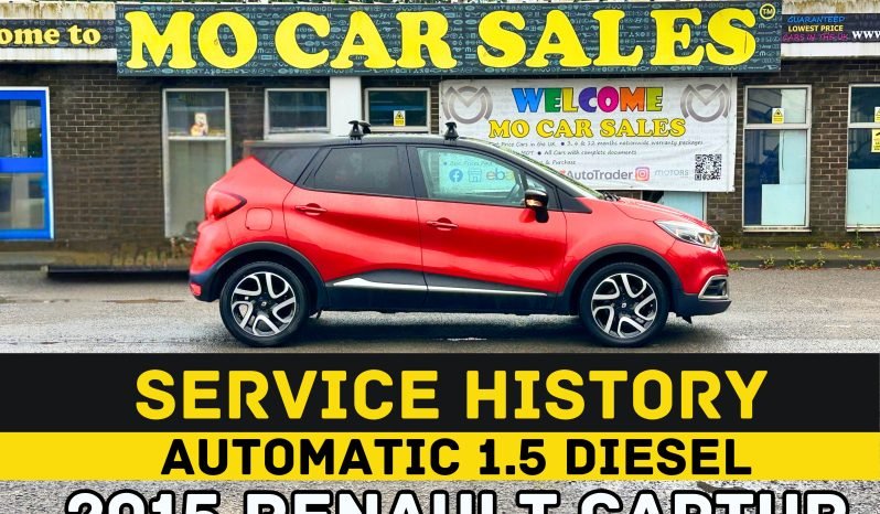 
								AUTOMATIC_1.5 Diesel ULEZ_2015 Renault Captur_£20 Road Tax_6m MOT_105k Mile_Premium Specs_FXD PRICE full									