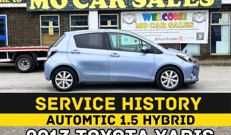 
								HYBRID_AUTOMATIC_1.5 Petrol_2013 Toyota Yaris_£20 Tax_6m MOT_98k Miles_Srvc Hstry_Rev Cam_x2 Keys full									
