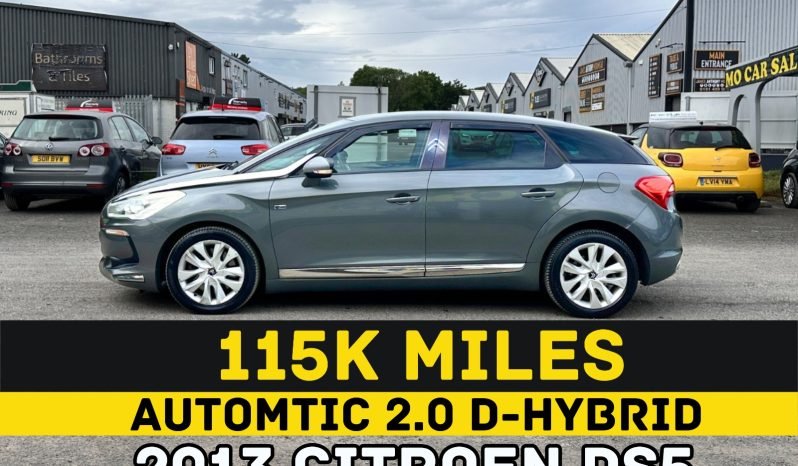 
								AUTOMATIC_2.0 Hybird-Diesel_2013 DS-5_£20 Tax_12m MOT_115k Miles_P-Snsrs_3m Warranty full									