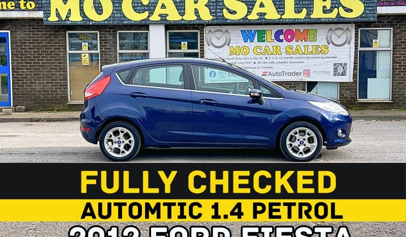 
								AUTOMATIC_1.4 Petrol_2012 Ford Fiesta_65k Miles_10m MOT_B’tooth_Media Screen_3 months 3rd Party Warranty_ full									