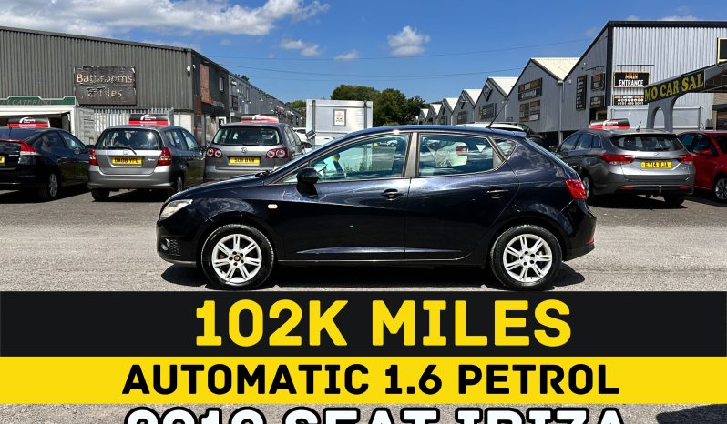 
								AUTOMATIC_1.6 Petrol_2010 Seat Ibiza_102k Miles_06m MOT_Srvc Hstry_Px 2 Clear Price_ full									