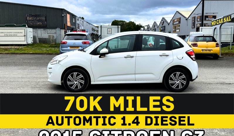 
								AUTOMATIC_1.4 Diesel_2015 Citroen C3_£20 Tax_12m MOT_70k Miles_3m warrnty_FXD PRICE full									
