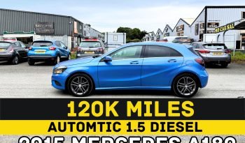 
									AUTOMATIC_1.5 Diesel 2015 Mercedes Benz A180_£20 Tax_12m MOT_120k Miles_Sat_Nav_B’tooth_ full								