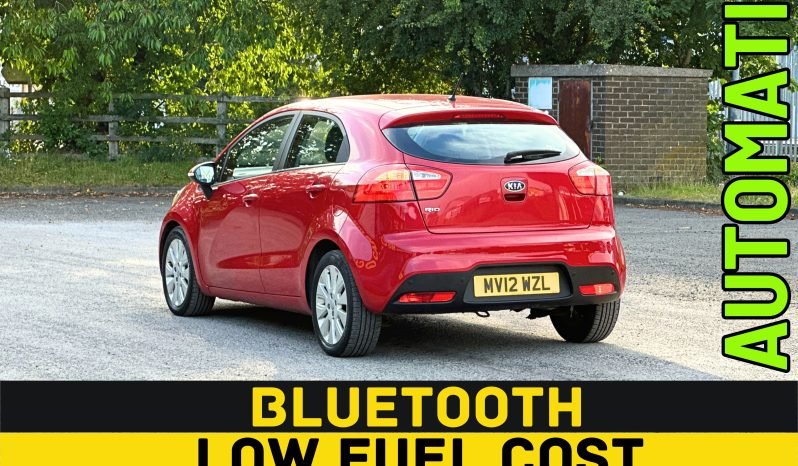 
								AUTOMATIC_1.4 Petrol_2012 Kia Rio_11m MOT_109k Miles_B’tooth_Srvc Hstry_Px 2 Clear Price_ full									