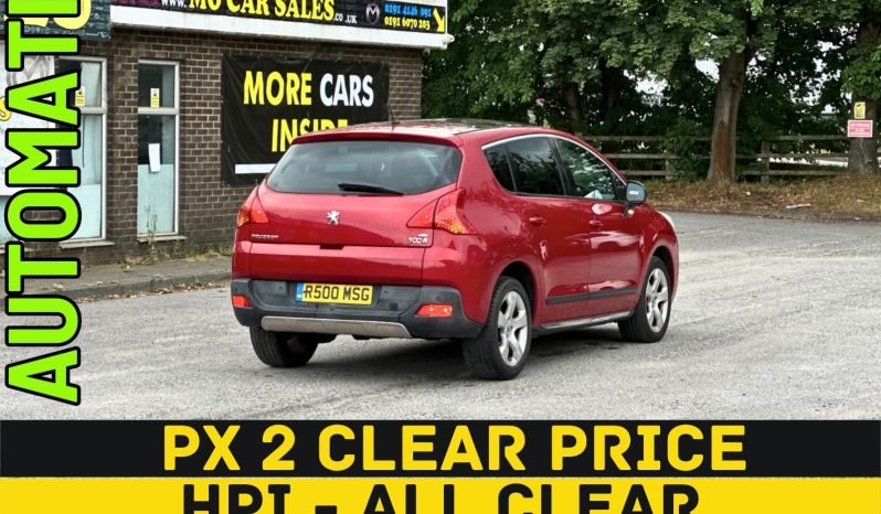 
								AUTOMATIC_1.6 Diesel_2011 Peugeot 3008_12m MOT_121k Miles_Sun-Roof_P-Snsrs_PX 2 Clear full									