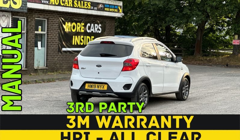 
								MANUAL_1.2 Petrol_2019 Ford KA Plus_12m MOT_78k Miles_Srvc Hstry_B’tooth_P-Snsrs_FXD PRICE full									