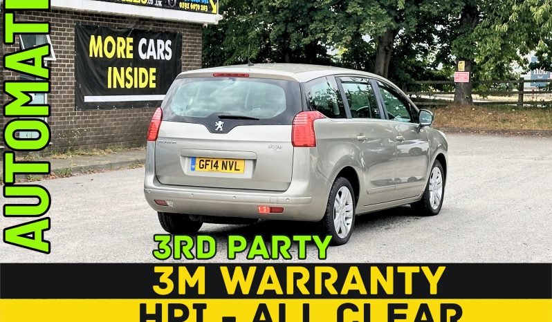 
								7 SEATER_AUTOMATIC_2014 Peugeot 5008_6m MOT_113k Miles_Srvc Hstry_B’tooth_x2 Keys_FXD PRICE full									