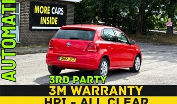 
									AUTOMATIC_1.4 Petrol_2012 VW Polo_12m MOT_74k Miles_x2 Keys_3m Warranty_ full								