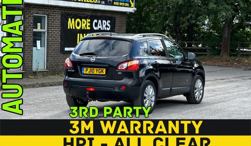 
								AUTOMATIC_4WD_2.0 Diesel_2010 Nissan Qashqai_12m MOT_113k Mile_Srvc Hstry_SatNav_Rev Cam_3 month Warranty_ full									