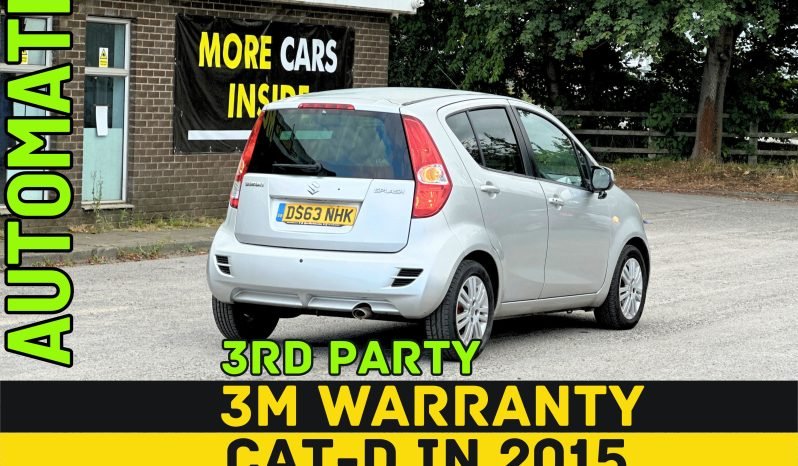 
								AUTOMATIC_2013 Suzuki Splash_52k Miles_08m MOT_B’tooth_Navigation_FXD PRICE full									