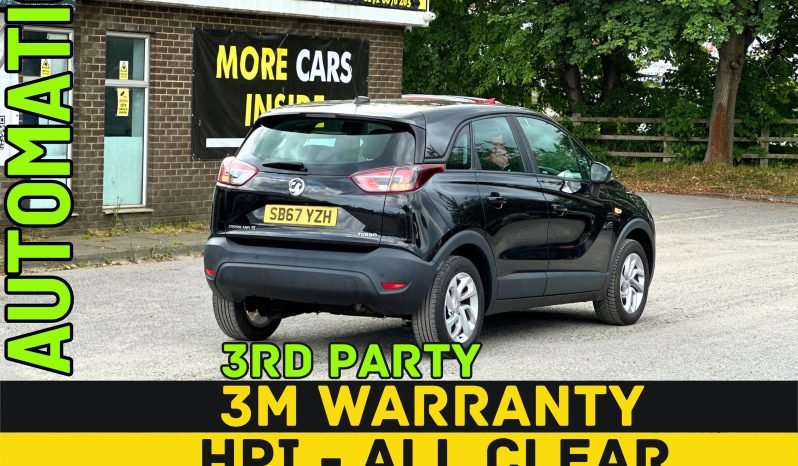 
								AUTOMATIC_1.2 Petrol_2017 Vauxhall Crossland_£20 Tax_11m MOT_81k Miles_B’tooth_P-Snsrs_FXD PRICE full									