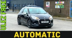 AUTOMATIC_1.2 Petrol_2017 DS-3_£20 Tax_10m MOT_66k Miles_Bluetooth_Parking Sensors_x2 Keys_3 months Warranty_