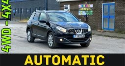 AUTOMATIC_4WD_2.0 Diesel_2010 Nissan Qashqai_12m MOT_113k Mile_Srvc Hstry_SatNav_Rev Cam_3 month Warranty_