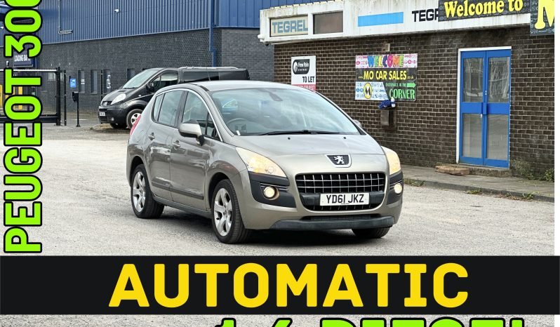 
								AUTOMATIC_1.6 Diesel_2011 Peugeot 3008_6m MOT_97k Miles_B’tooth_P-Snsrs_Px 2 Clear PRICE full									
