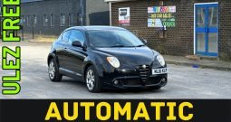 AUTOMATIC_1.4 Petrol_2011 Alfa Romeo Mito_80k Miles_6m MOT_TomTom_Bluetooth_P-Snsrs_FXD PRICE