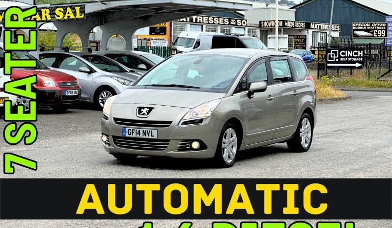 
								7 SEATER_AUTOMATIC_2014 Peugeot 5008_6m MOT_113k Miles_Srvc Hstry_B’tooth_x2 Keys_FXD PRICE full									