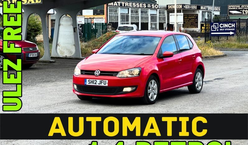 
								AUTOMATIC_1.4 Petrol_2012 VW Polo_12m MOT_74k Miles_x2 Keys_3m Warranty_ full									