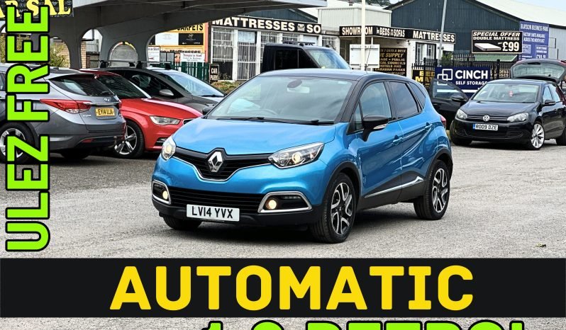 
								AUTOMATIC_1.2 Petrol 2014 Renault Captur_12m MOT_90k Mile_Sat-Nav_Bluetooth_Parking Sensors_x2 Keys_3 month Warranty_ full									