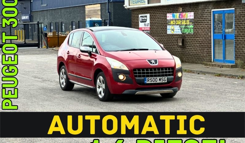 
								AUTOMATIC_1.6 Diesel_2011 Peugeot 3008_12m MOT_121k Miles_Sun-Roof_P-Snsrs_PX 2 Clear full									
