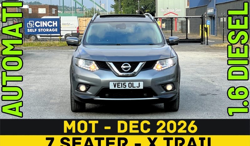 
								AUTOMATIC_7 Seater_1.6 Diesel_2015 Nissan X-Trail_90k Miles_6m MOT_Premium Specs_FXD PRICE full									