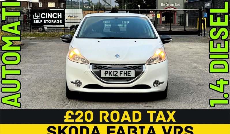 
								AUTOMATIC_1.4 Diesel_2012 Peugeot 208_£20 Tax_07m MOT_100k Miles_B’tooth_3m Warranty_FXD PRICE full									
