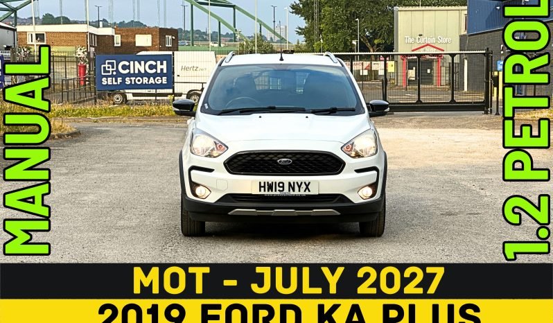 
								MANUAL_1.2 Petrol_2019 Ford KA Plus_12m MOT_78k Miles_Srvc Hstry_B’tooth_P-Snsrs_FXD PRICE full									