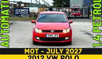 
									AUTOMATIC_1.4 Petrol_2012 VW Polo_12m MOT_74k Miles_x2 Keys_3m Warranty_ full								