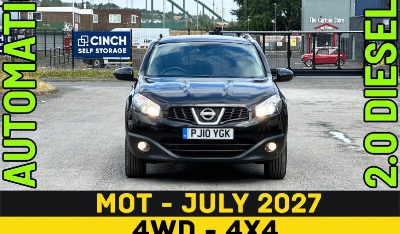 
								AUTOMATIC_4WD_2.0 Diesel_2010 Nissan Qashqai_12m MOT_113k Mile_Srvc Hstry_SatNav_Rev Cam_3 month Warranty_ full									
