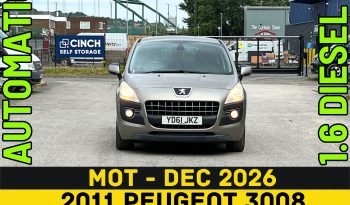 
									AUTOMATIC_1.6 Diesel_2011 Peugeot 3008_6m MOT_97k Miles_B’tooth_P-Snsrs_Px 2 Clear PRICE full								