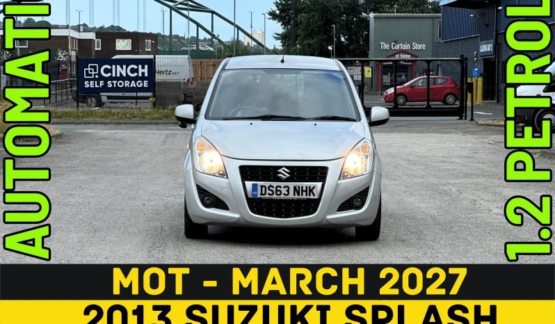 
								AUTOMATIC_2013 Suzuki Splash_52k Miles_08m MOT_B’tooth_Navigation_FXD PRICE full									